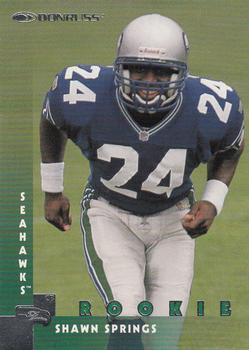 1997 Donruss #199 Shawn Springs Front
