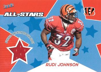 2005 Bazooka - All-Stars Jerseys #BA-RJ Rudi Johnson Front