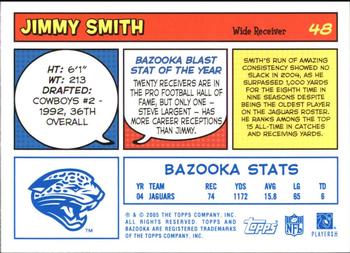 2005 Bazooka - Blue #48 Jimmy Smith Back