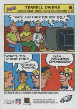 2005 Bazooka - Comics #15 Terrell Owens Front