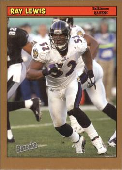 2005 Bazooka - Gold #52 Ray Lewis Front
