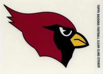 2005 Bazooka - Window Clings #NNO Arizona Cardinals Front