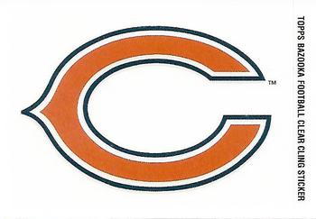 2005 Bazooka - Window Clings #NNO Chicago Bears Front