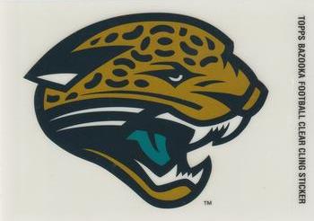 2005 Bazooka - Window Clings #NNO Jacksonville Jaguars Front
