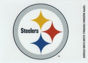 2005 Bazooka - Window Clings #NNO Pittsburgh Steelers Front