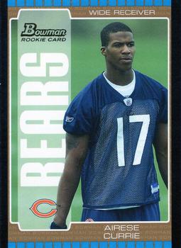 2005 Bowman - Bronze #139 Airese Currie  Front