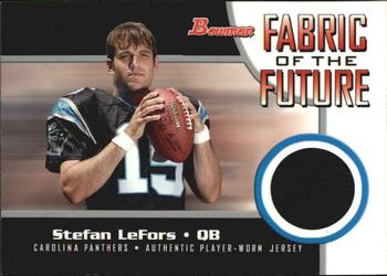 2005 Bowman - Fabric of the Future #FF-SL Stefan LeFors Front