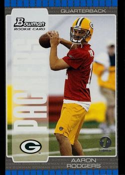 2005 Bowman - First Edition #112 Aaron Rodgers Front