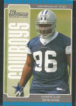 2005 Bowman - First Edition #133 Marcus Spears Front