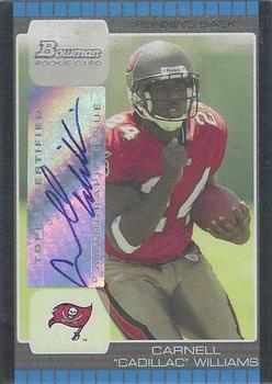 2005 Bowman - Rookie Autographs #115 Cadillac Williams Front