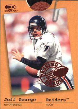 1997 Donruss - Passing Grade #15 Jeff George Front