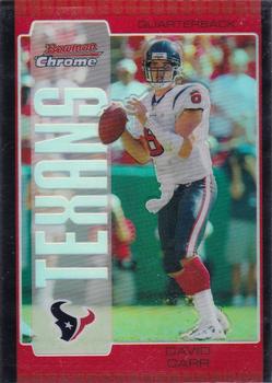 2005 Bowman Chrome - Red Refractors #61 David Carr Front