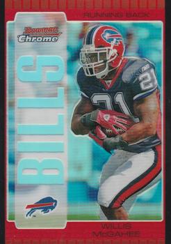 2005 Bowman Chrome - Red Refractors #78 Willis McGahee Front