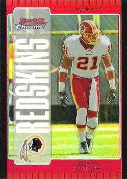 2005 Bowman Chrome - Red Refractors #90 Sean Taylor Front