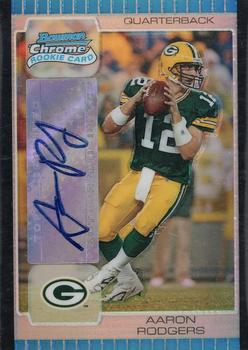 2005 Bowman Chrome - Silver Refractors #221 Aaron Rodgers Front