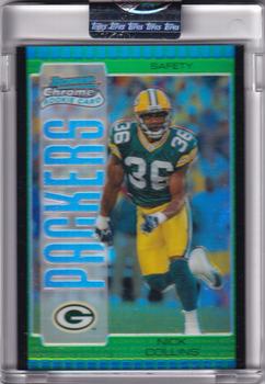 2005 Bowman Chrome - Uncirculated Green Refractors #175 Nick Collins Front