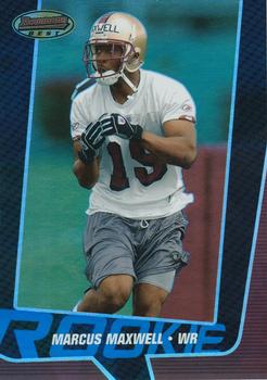 2005 Bowman's Best - Blue #79 Marcus Maxwell Front