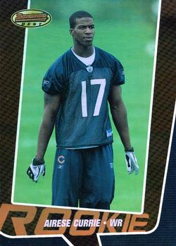 2005 Bowman's Best - Bronze #86 Airese Currie Front