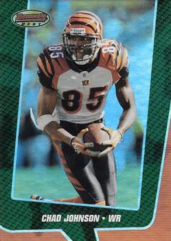 2005 Bowman's Best - Green #37 Chad Johnson Front
