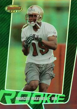 2005 Bowman's Best - Green #79 Marcus Maxwell Front