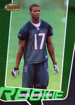 2005 Bowman's Best - Green #86 Airese Currie Front