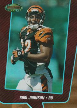 2005 Bowman's Best - Red #6 Rudi Johnson Front