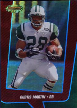 2005 Bowman's Best - Red #14 Curtis Martin Front