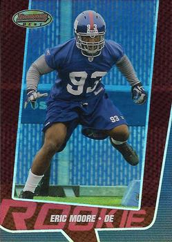 2005 Bowman's Best - Red #92 Eric Moore Front