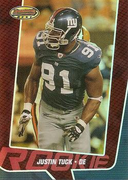 2005 Bowman's Best - Red #98 Justin Tuck Front