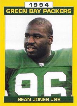 1994 Green Bay Packers Police - Alma Fire Department #15 Sean Jones Front