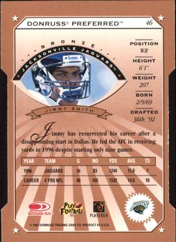 1997 Donruss Preferred - Cut To The Chase #46 Jimmy Smith Back