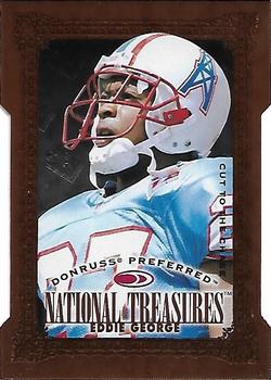 1997 Donruss Preferred - Cut To The Chase #125 Eddie George Front