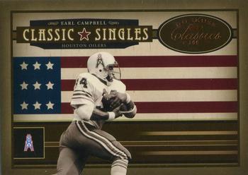 2005 Donruss Classics - Classic Singles Bronze #CS-8 Earl Campbell Front