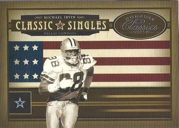 2005 Donruss Classics - Classic Singles Silver #CS-15 Michael Irvin Front
