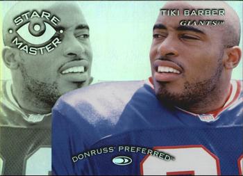 1997 Donruss Preferred - Staremasters #15 Tiki Barber Front