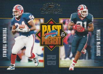 2005 Donruss Classics - Past and Present Gold #PP-2 Thurman Thomas / Willis McGahee Front