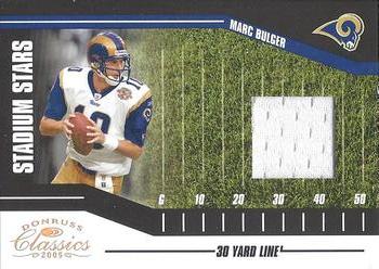 2005 Donruss Classics - Stadium Stars 30 Yard Line Jerseys #SS-41 Marc Bulger Front