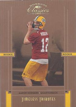 2005 Donruss Classics - Timeless Tributes Bronze #210 Aaron Rodgers Front