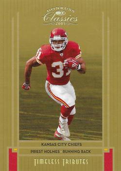 2005 Donruss Classics - Timeless Tributes Gold #47 Priest Holmes Front