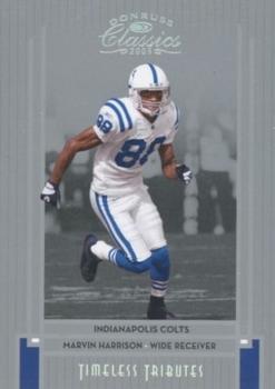 2005 Donruss Classics - Timeless Tributes Silver #41 Marvin Harrison Front