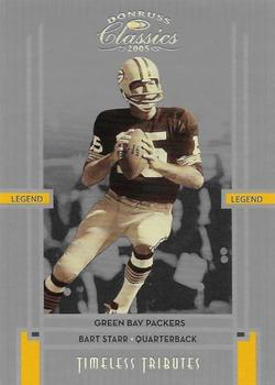 2005 Donruss Classics - Timeless Tributes Silver #122 Bart Starr Front