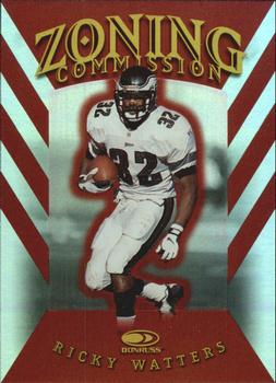 1997 Donruss - Zoning Commission #17 Ricky Watters Front