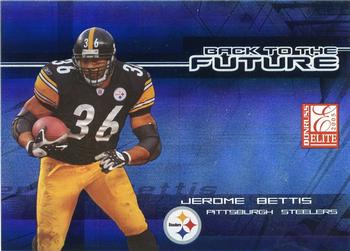 2005 Donruss Elite - Back to the Future Blue #BF-6 Jerome Bettis / Duce Staley Front