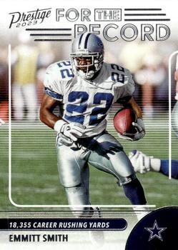 2023 Panini Prestige - For the Record #19 Emmitt Smith Front