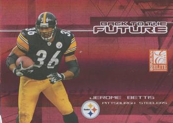 2005 Donruss Elite - Back to the Future Red #BF-6 Jerome Bettis / Duce Staley Front