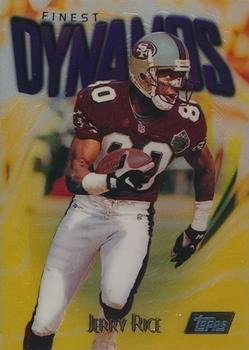 1997 Finest #171 Jerry Rice Front