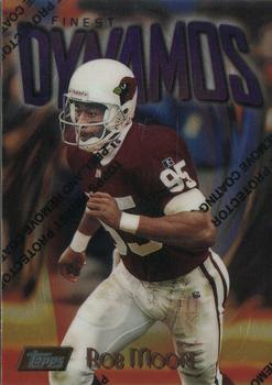 1997 Finest #8 Rob Moore Front