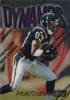 1997 Finest #64 Andre Coleman Front