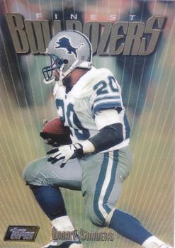 1997 Finest #165 Barry Sanders Front