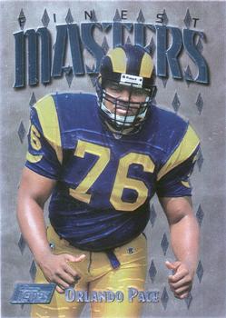 1997 Finest #306 Orlando Pace Front
